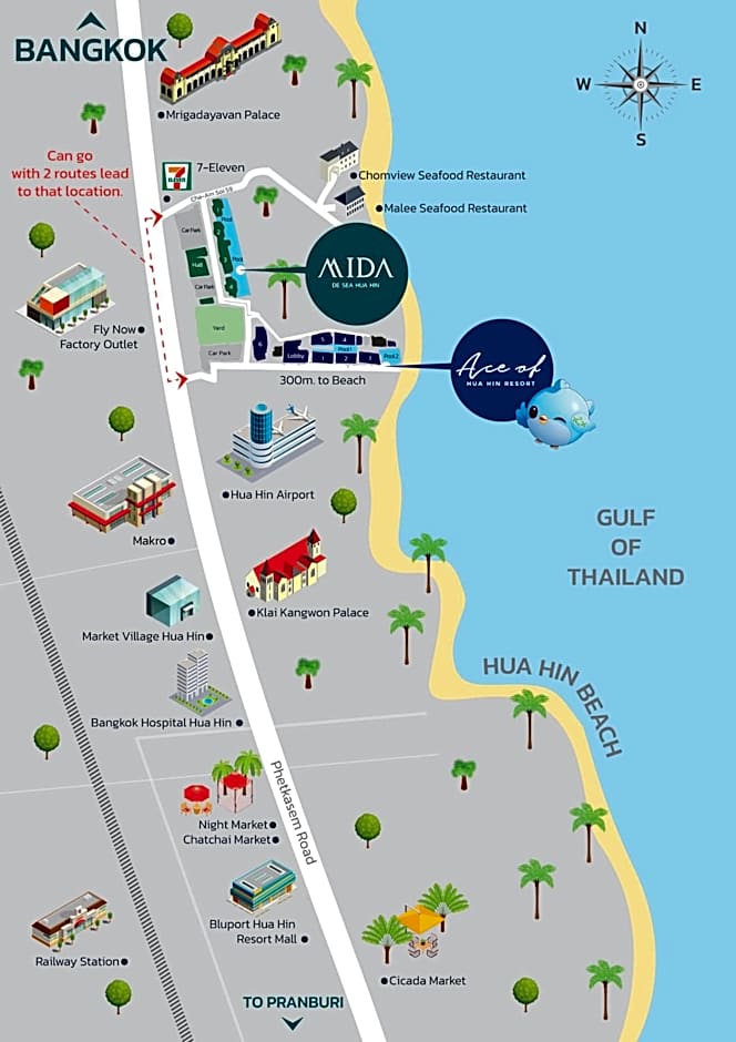 Mida De Sea Hua Hin - SHA PLUS