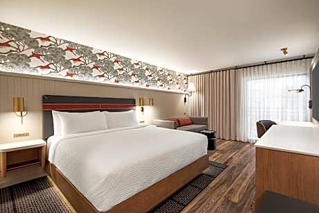Standard King Room with Sofa Bed and Communications Accessible Tub