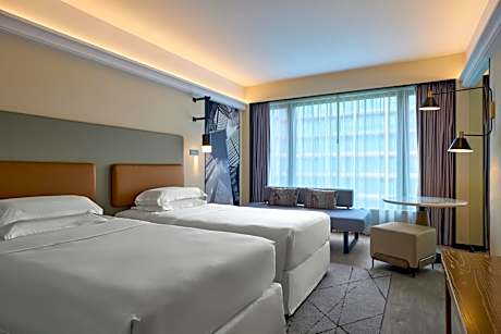 Twin Room with City View