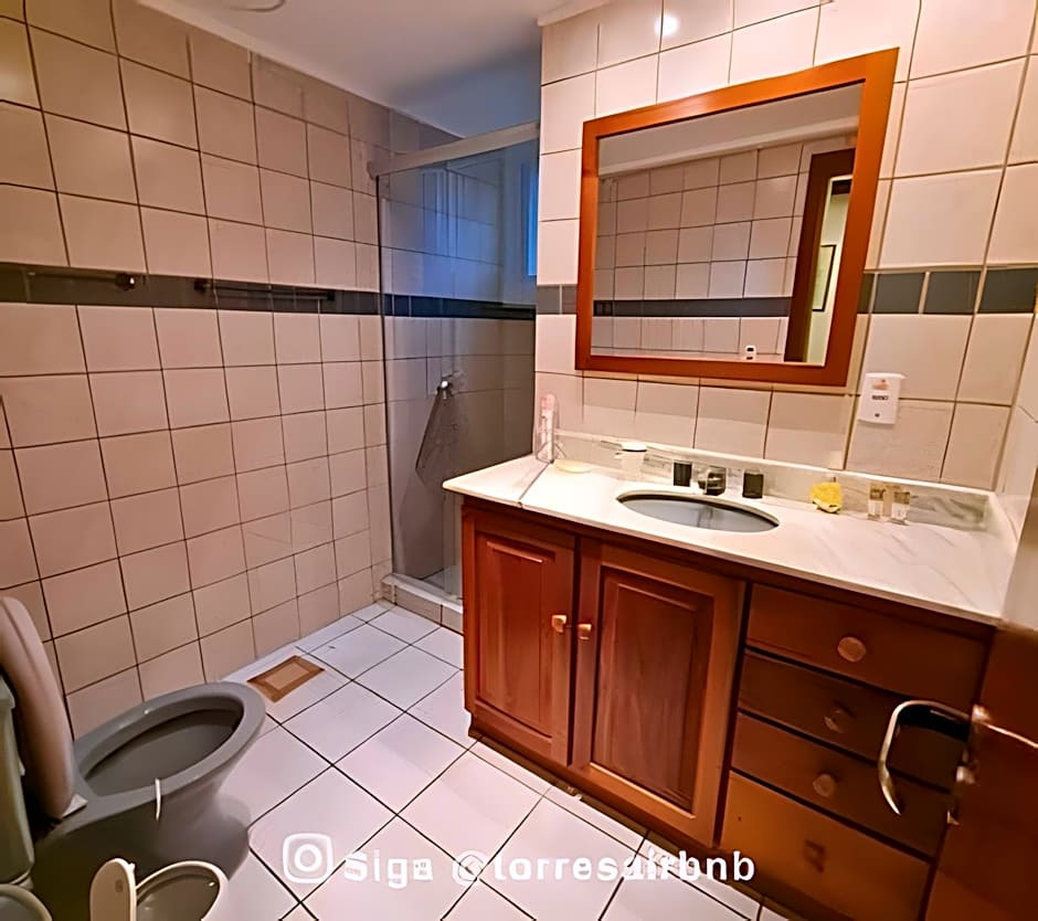 Apto vista mar | 200mts da praia | Quatro Praças