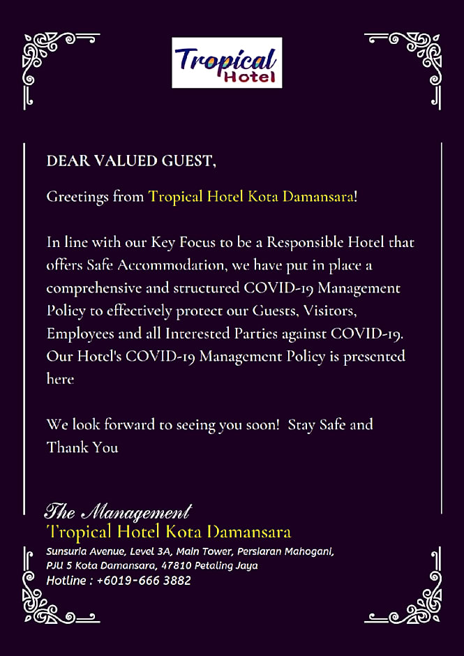 Tropical Hotel Kota Damansara