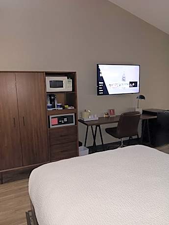 Suite, 1 King Bed (Mobility/Hearing Access, Roll-In Shwr) (1 King Bed)