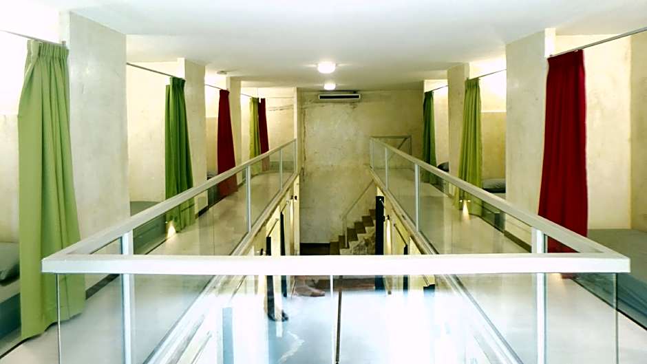 Beds In Garden Hostel