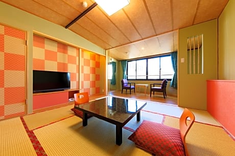 Japanese-Style Room with Mountain View Selected at Check-In
