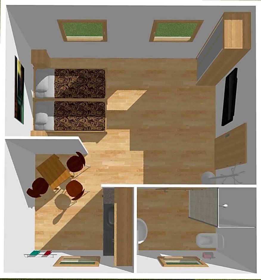 H&H Studio-Apartments im Zentrum jedes Apartment mit Küchenzeilen - 24h Check In