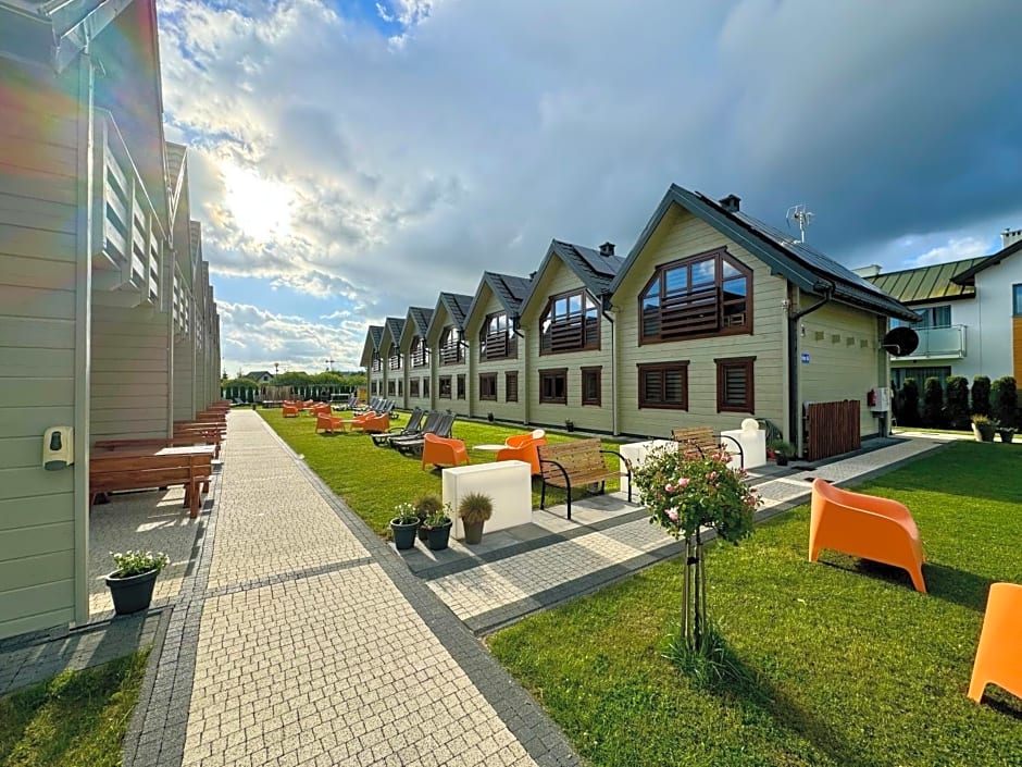 Domki Gala- blisko plaży, basen z podgrzewaną wodą , sauna , parking