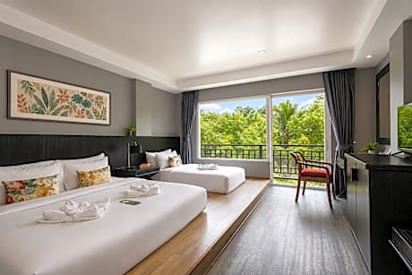 Triple Room - 1 Double Bed and 1 Single Bed