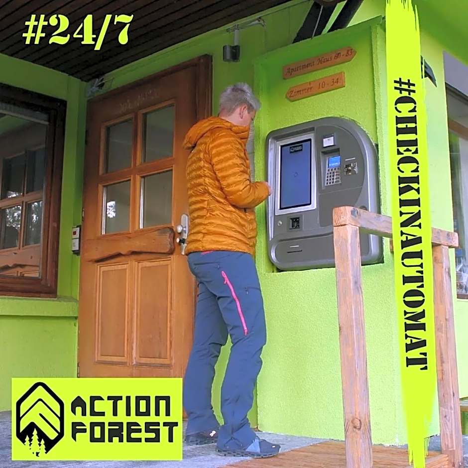 Action Forest Hotel - Kletterwald - Lasertag - nähe Badeparadies