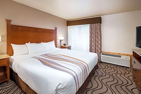 SUITE-1 KING BED,NSMK,SEPBDR,SOFBD,BALCON,RIVVW,KITETT,FULL BREAKFAST