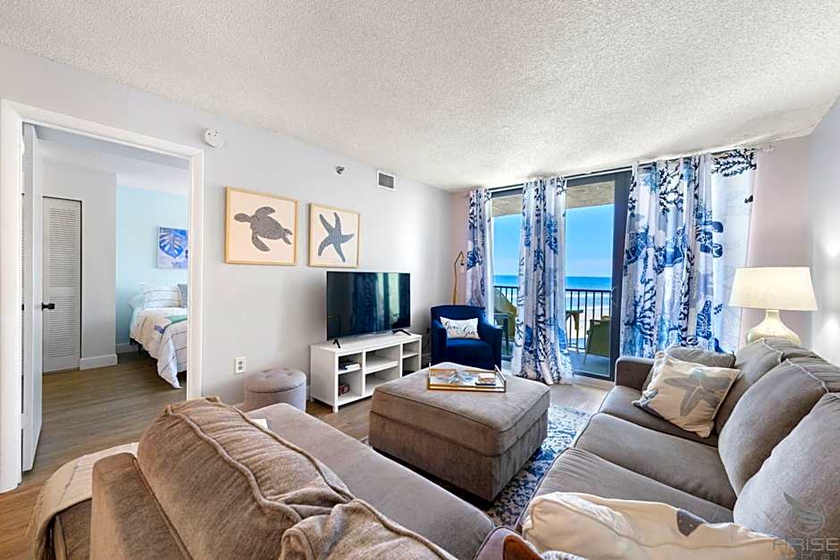 Coastal Condo on the beach at Ocean Trillium #501