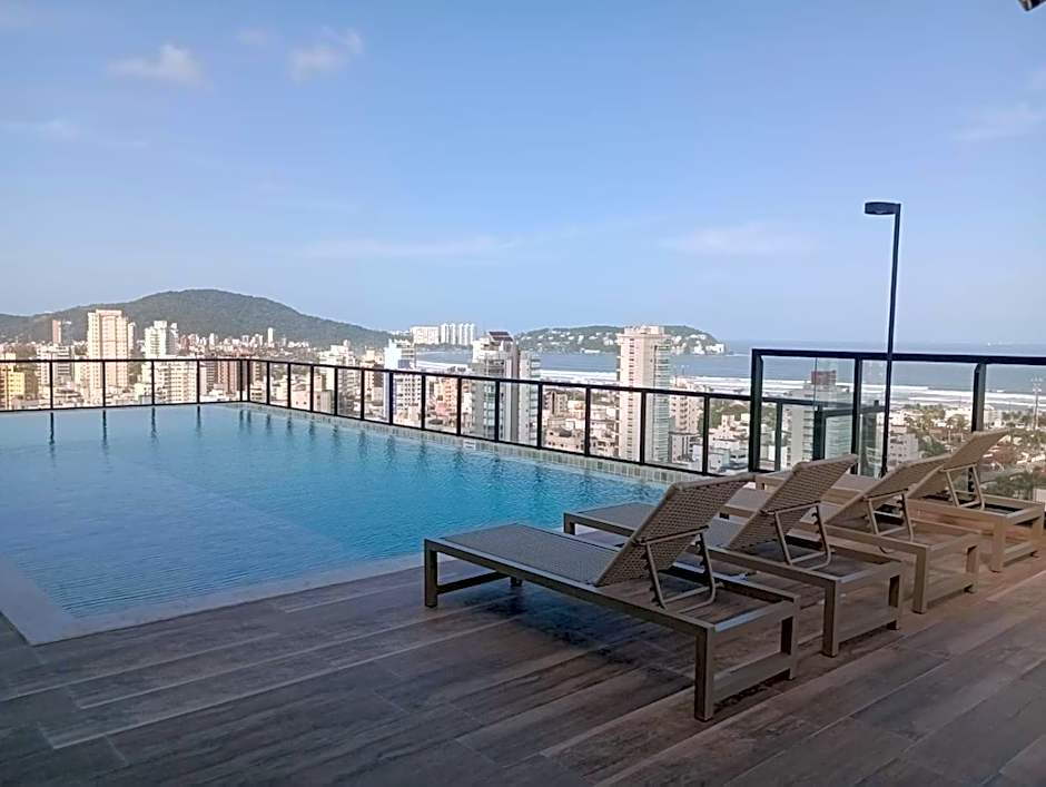 Studio169 Guarujá vista mar!