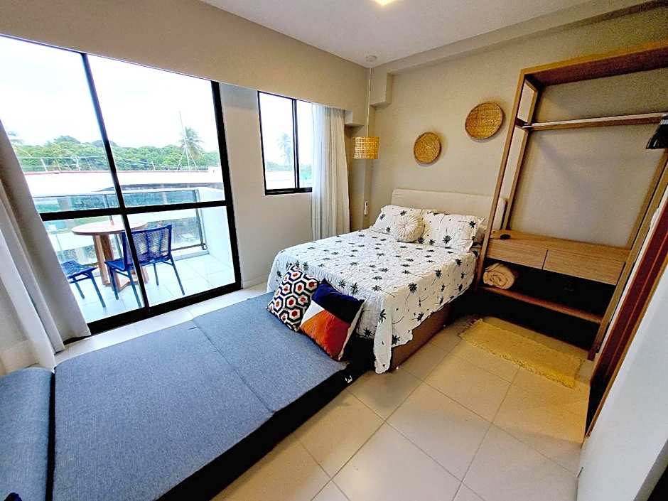 Flat em Muro Alto - Porto de Galinhas - MAKIA A212 - By Anfitrião Legal