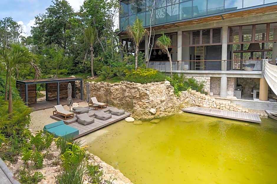 Ideal Location with Cenote Pools Gym Restaurant
