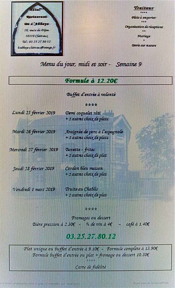 Hôtel Restaurant de l'Abbaye