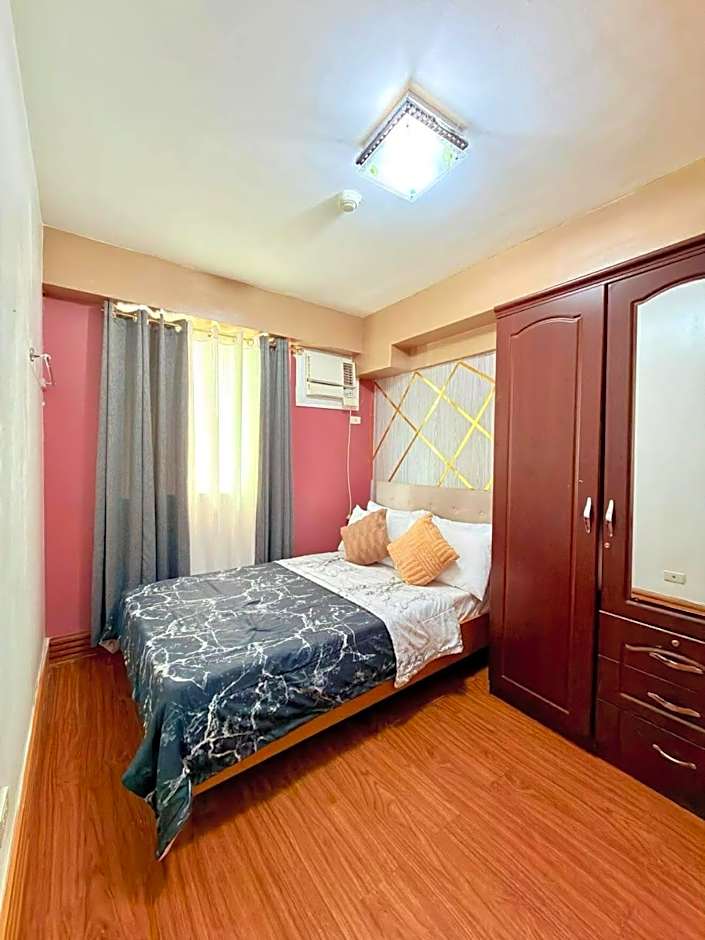 Relaxing 2BR at Camella Northpoint with balcony pool view 3rd floor