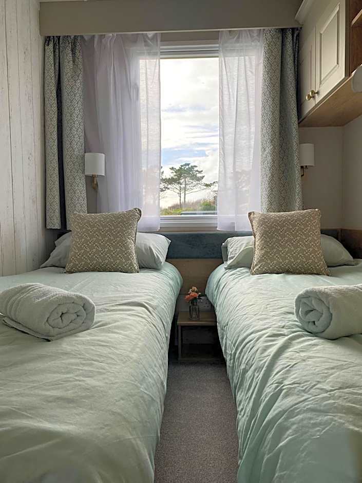 Swift Mosselle Pitch 24 Creek Caravan Park dog friendly