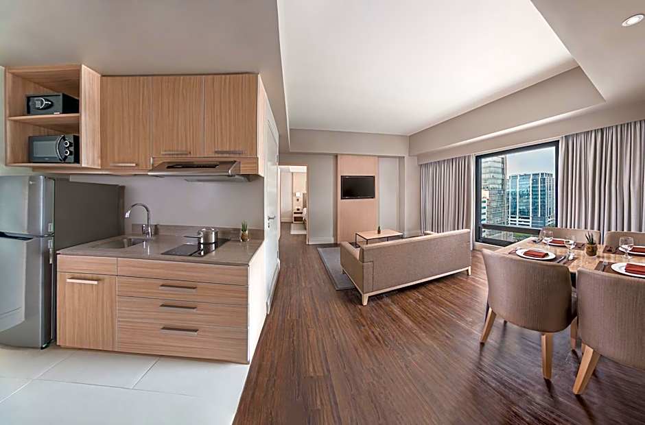 Photo 1 of 4 of 1 King Bed, One-Bedroom with Kitchenette and Living Area