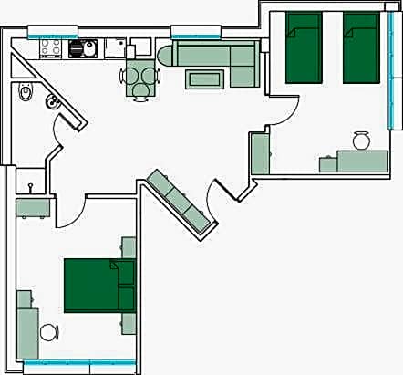Two-Bedroom Apartment