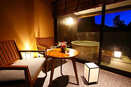 Japanese-Style Deluxe Room with Open-Air Bath