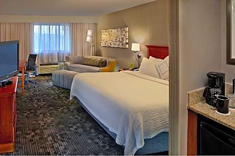 King Room with Sofa Bed and Adapted Tub - Mobility Accessible