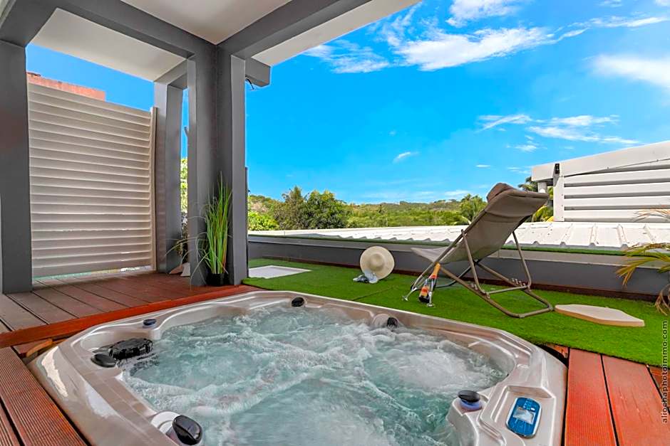 Villa Gosier T3 COSY JACUZZI - ROMANTIQUE