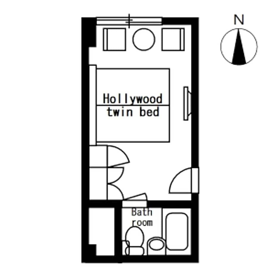 ALPHABED INN Takamatsuekimae