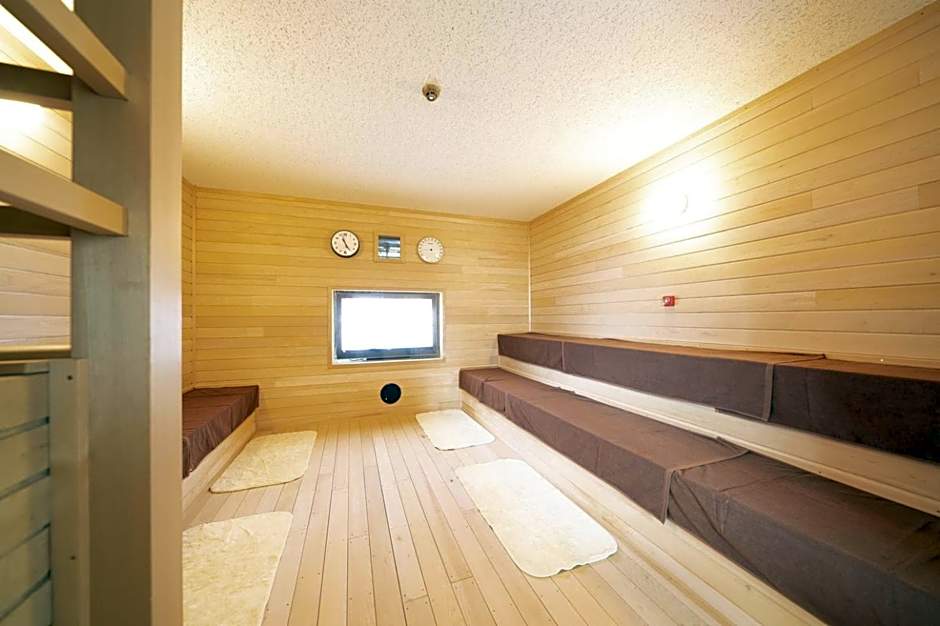 Asahi sauna Capsule Inn Hirosaki