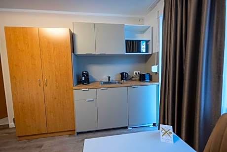 Deluxe double room with balcony and Kitchen