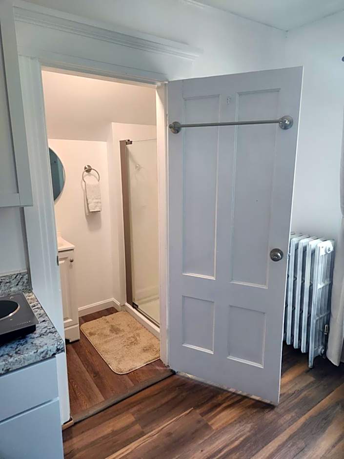 Street side studio apartment