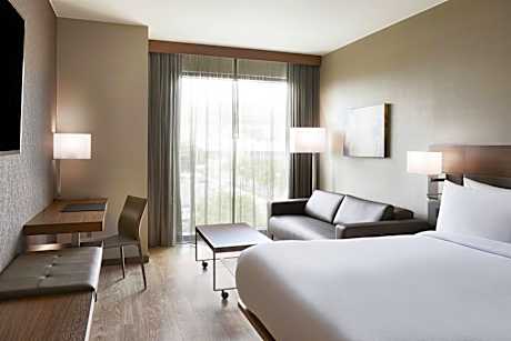 King Room with Sofa Bed and City View - Hearing Accessible