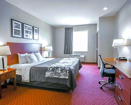 1 King Bed, Suite, Nonsmoking, Accessible