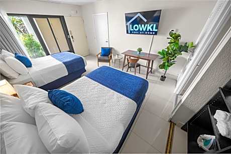 Standard Two Double Beds