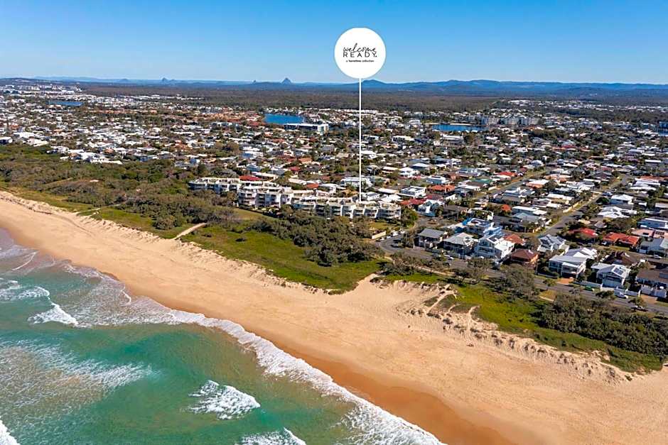 Surfside Buddina Beachfront 3bed Apt - Direct Beach Access