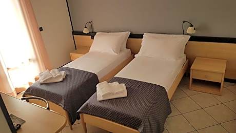 Double or Twin Room with Balcony and Street View
