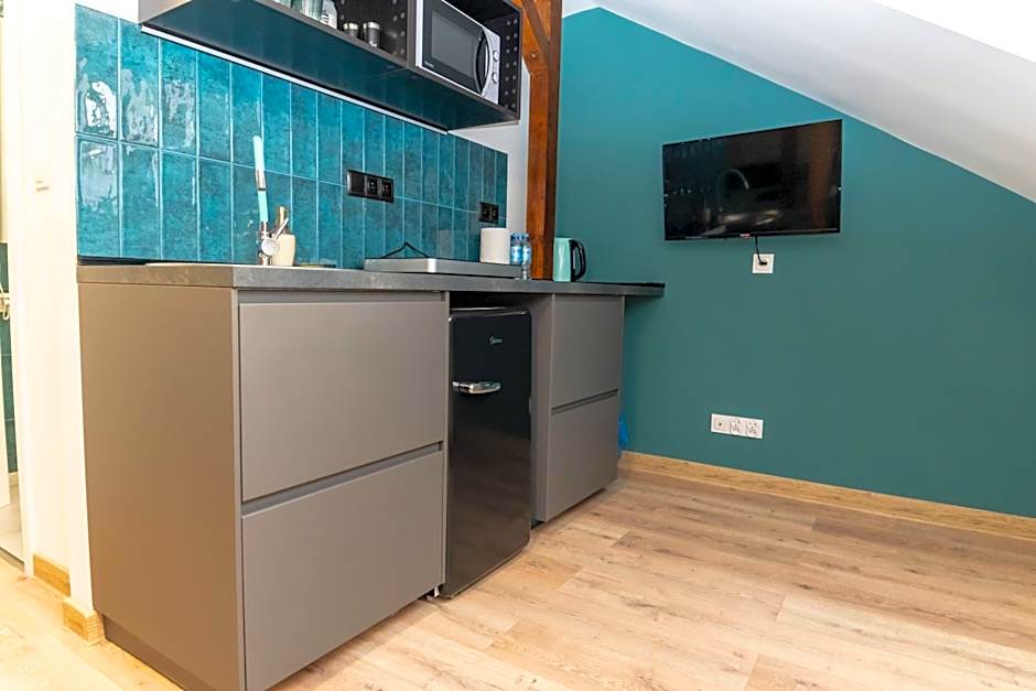 Uroczy, przytulny apartament poddasze