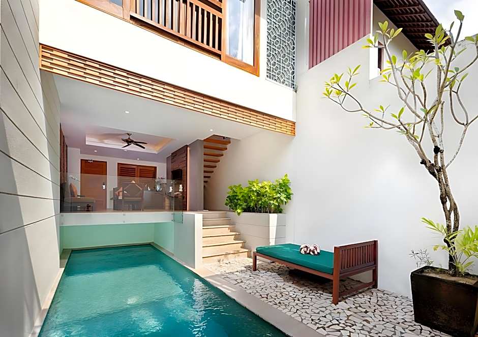 Modern 1BR w/ pool near Petitenget Beach Seminyak