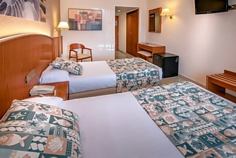 Double or Twin Room with Pool View (2 Adults + 1 Child)