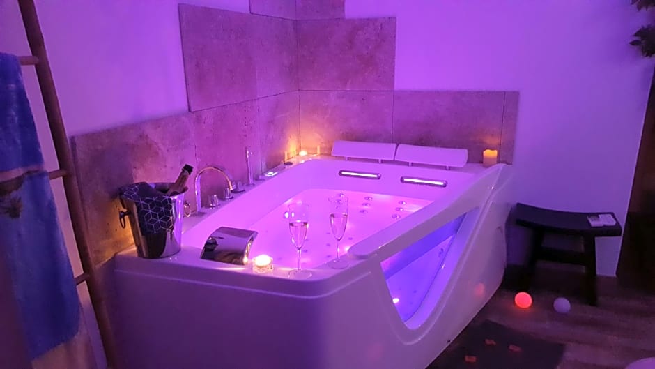 Le Mas Romantique avec Jacuzzi et Sauna privé