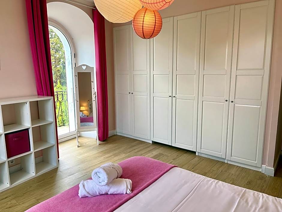 château - Le panoramique avec piscine