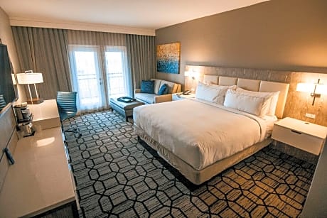 1 King Bed