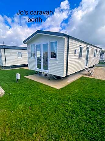 Caravan by the beach