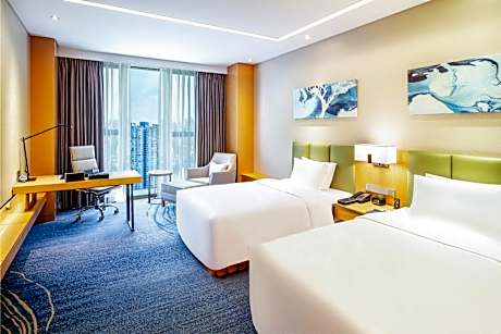 Standard Double Room with Two Double Beds and River View