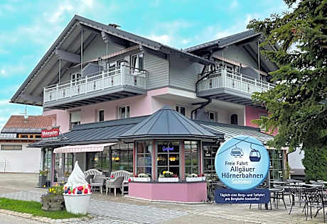 Vintage Hotel Charivari- Sommer Hörnerbahnen kostenlos mit Restaurant