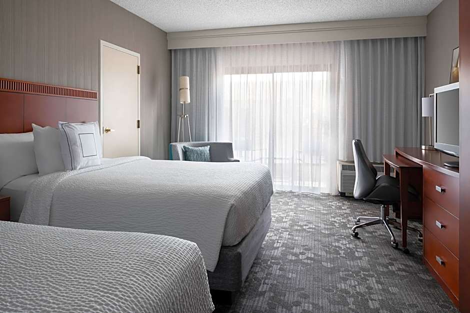 Photo 1 of 6 of 2 Double Beds Guestroom, Hearing/Mobility Accessible, Roll in Shower