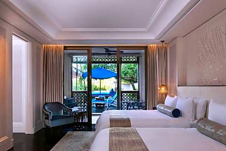 2 Double Beds, Outdoor Plunge Pool, St Regis Suite