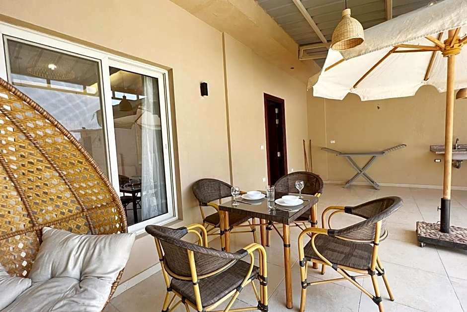 The Boho Suite A Rooftop Studio New Cairo
