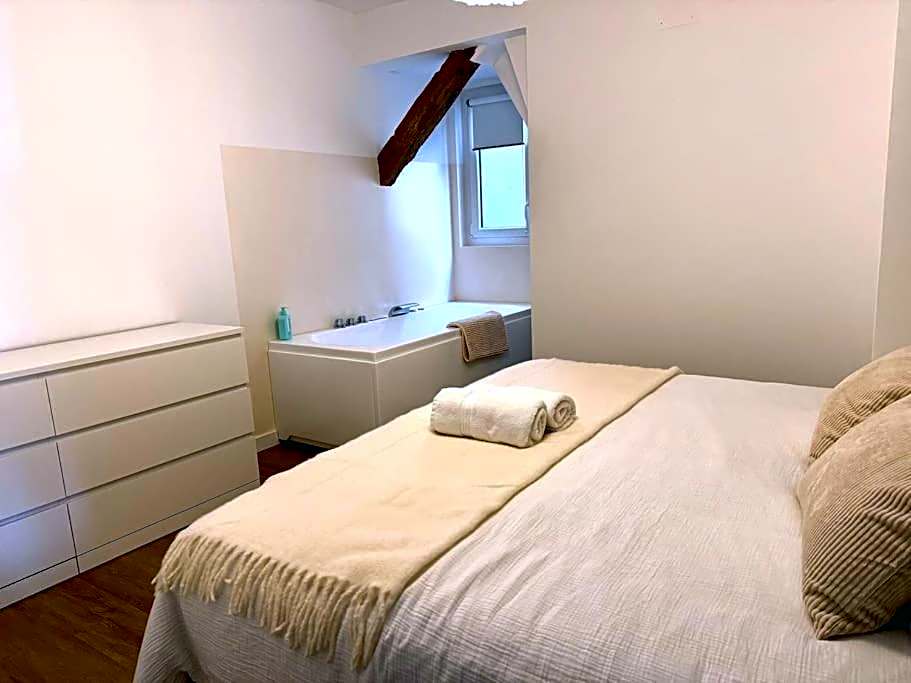 ღ Bubble Loft - Bain Balnéo, spacieux en centre ville