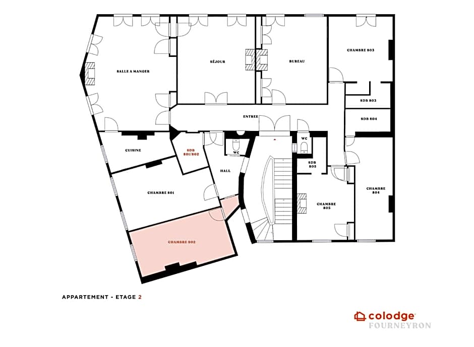 Appartement Colodge - Fourneyron