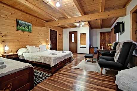 Family Room with Two Balconies