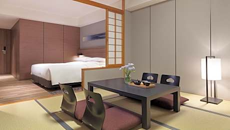 King Room with Tatami Area and Ocean View